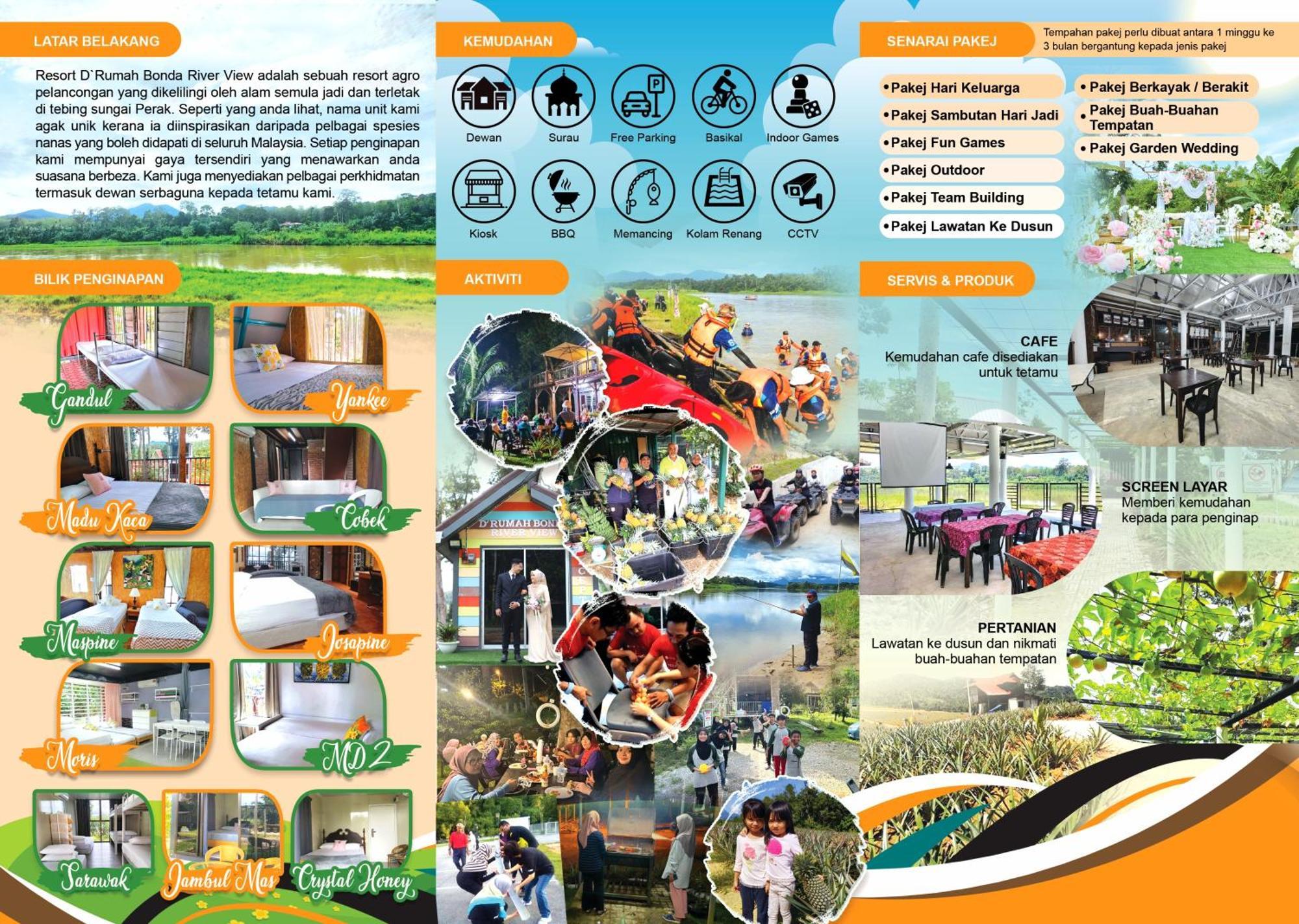 Resort D Rumah Bonda River View Kuala Kangsar Dış mekan fotoğraf